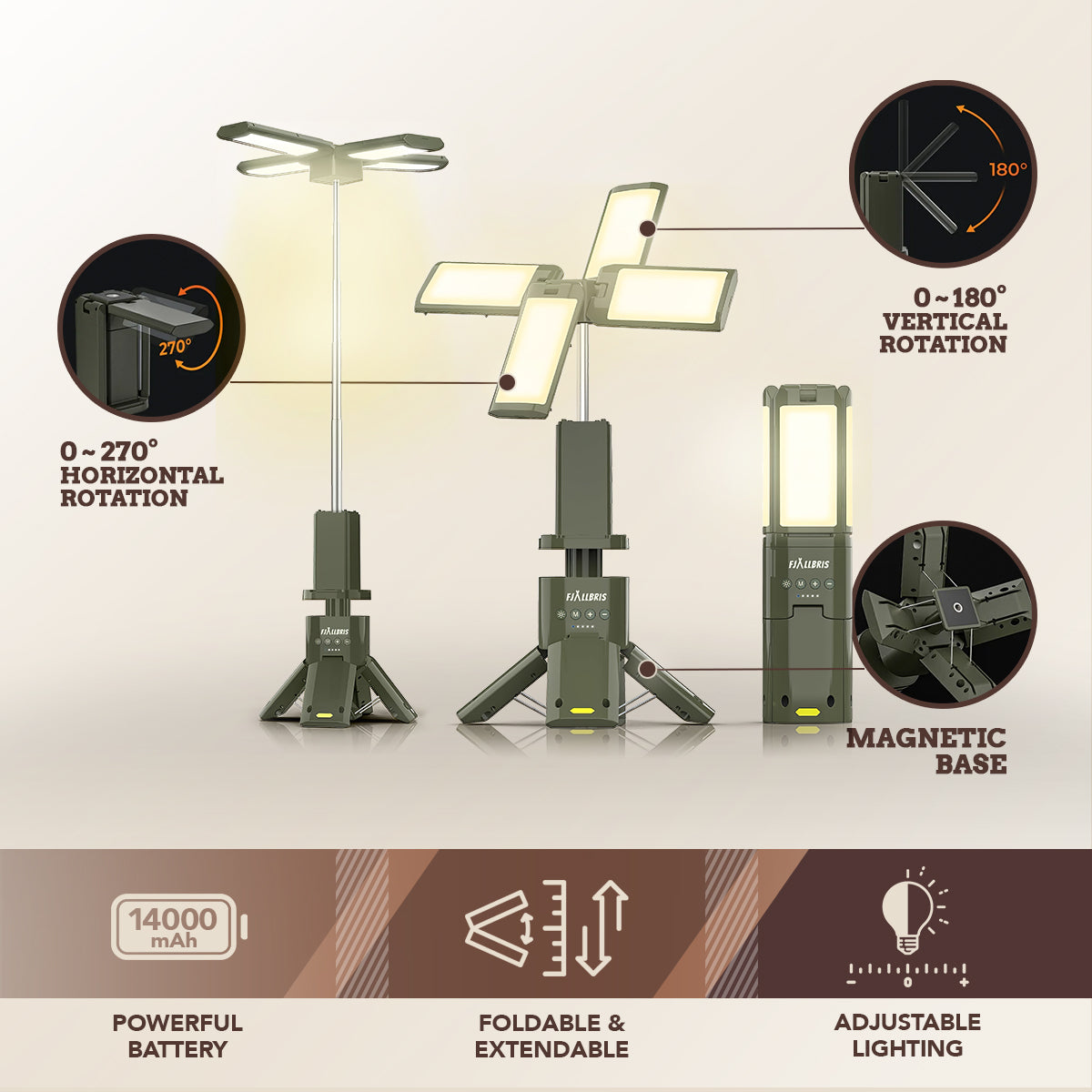 Foldable Camping Lamp X