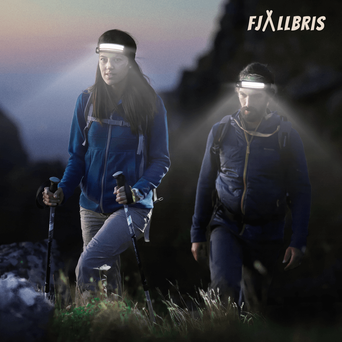 Fjällbris PRO 2.0 – 1000lm LED 230° Otsalamppu