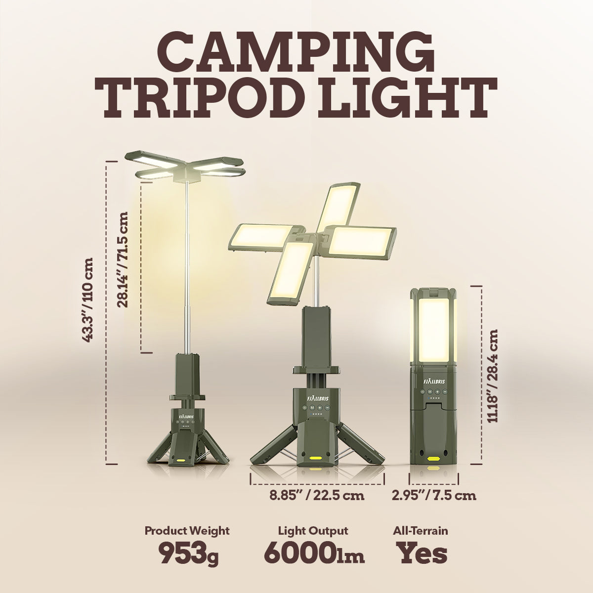 Foldable Camping Lamp X