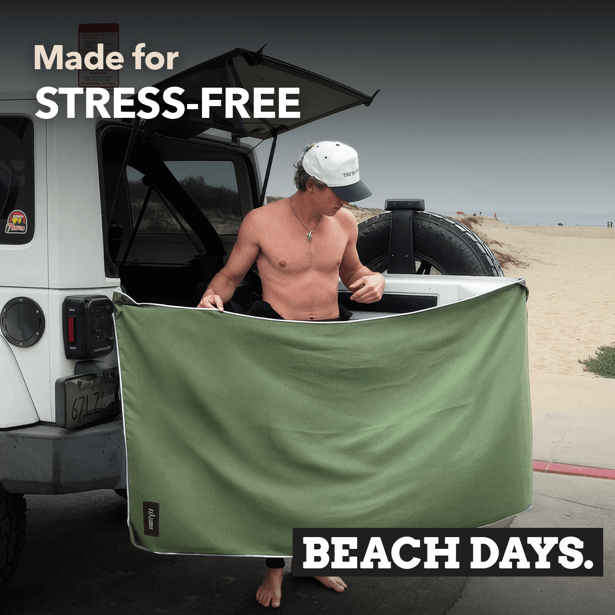 Magnetic Beach Towel